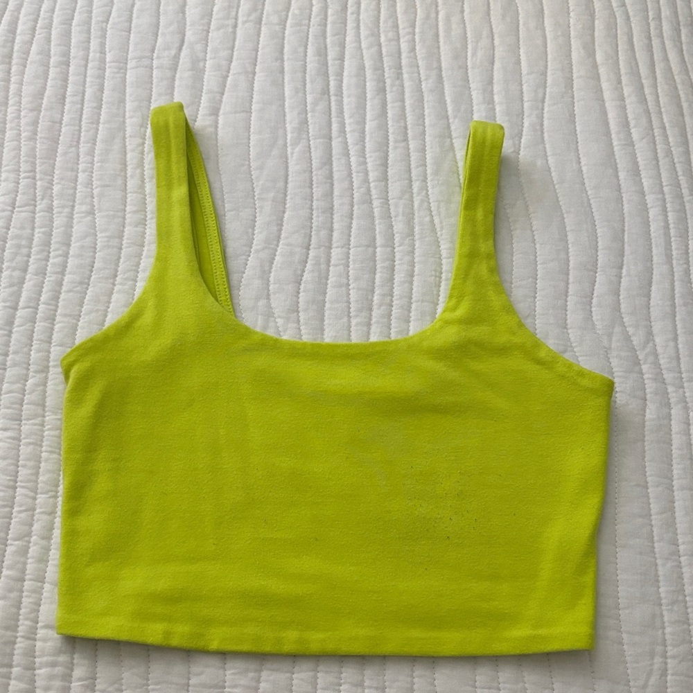 Wild Fable Neon Green Tank Top